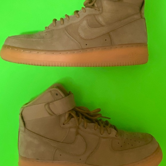 Nike Air Force 1 High ‘07 lv8 WB ‘Flax’ - Picture 3 of 10